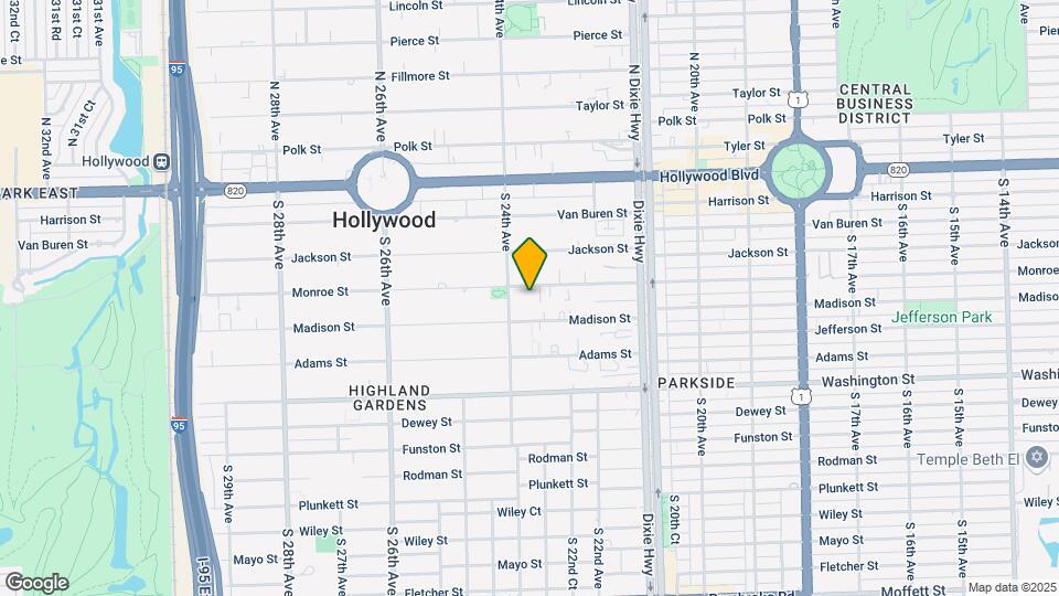 2316 Monroe St Map and Location Details