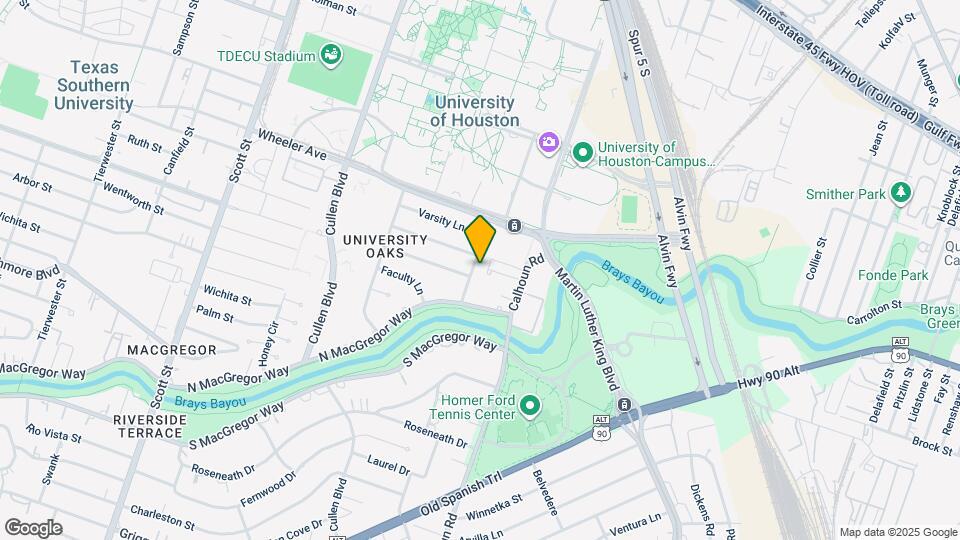 4615 University Oaks Blvd Map and Location Details