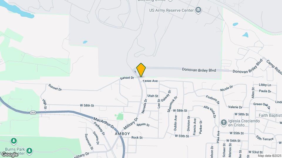 702 E Military Dr Map and Location Details