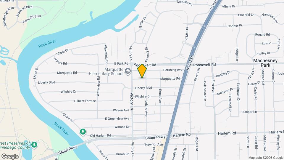 325 Marquette Rd Map and Location Details