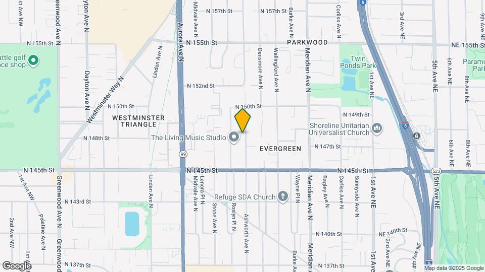 14807 Ashworth Ave N Map and Location Details