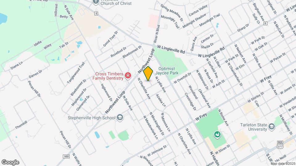 1320 Magnolia Dr Map and Location Details