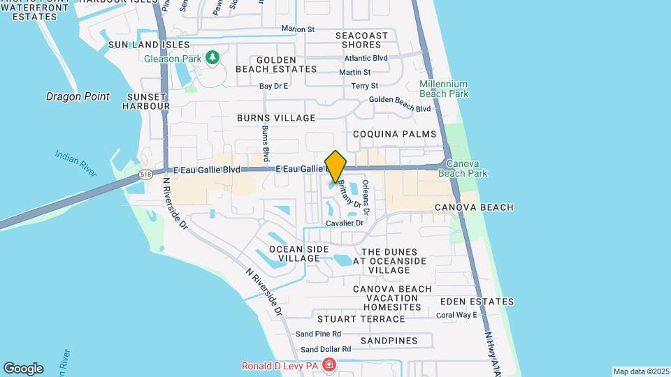 650 Island Club Dr Map and Location Details