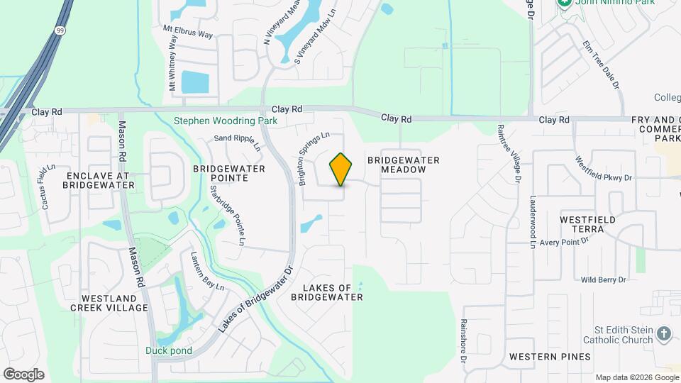 21103 Bridge Springs Ln Mapa y Detalles de la Ubicación