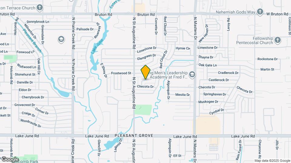 9720 Faircloud Dr Map and Location Details