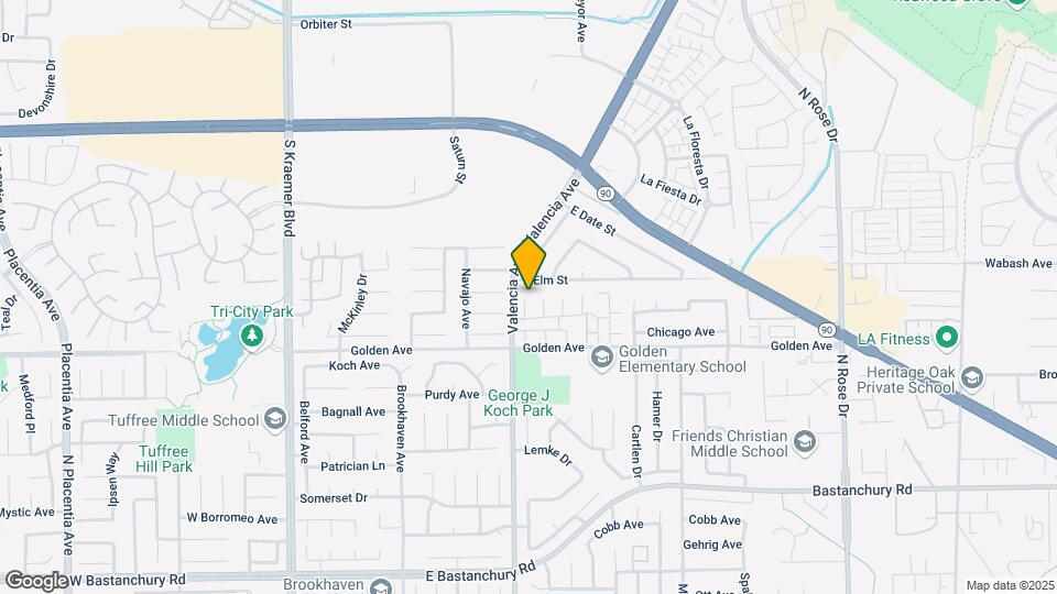 2362 Iroquois Ave Mapa y Detalles de la Ubicación