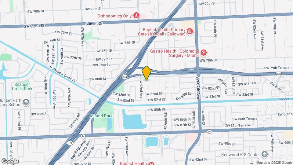 8024 SW 91 Ave Map and Location Details