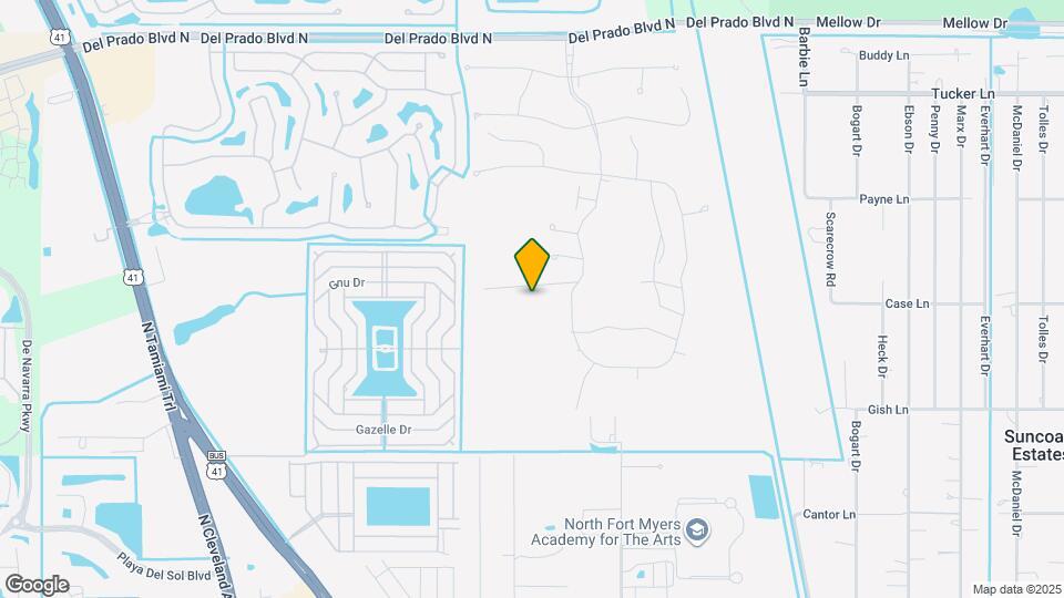 4019 San Felice Ln Map and Location Details