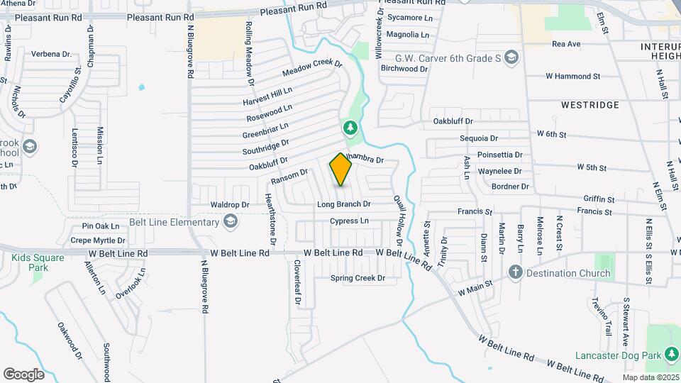 614 Halley Ln Map and Location Details