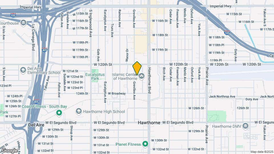 12144 Grevillea Ave Map and Location Details