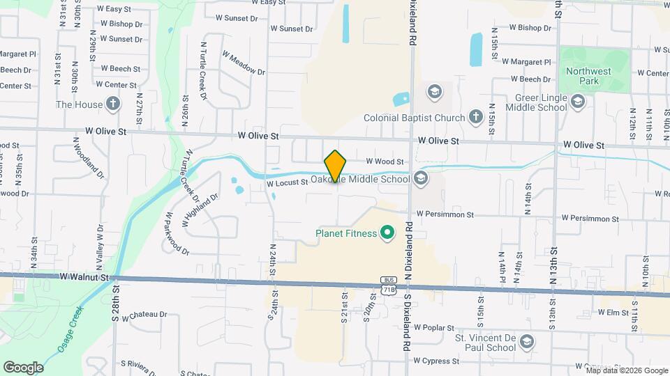 Turtle Creek Apartments Map and Location Details