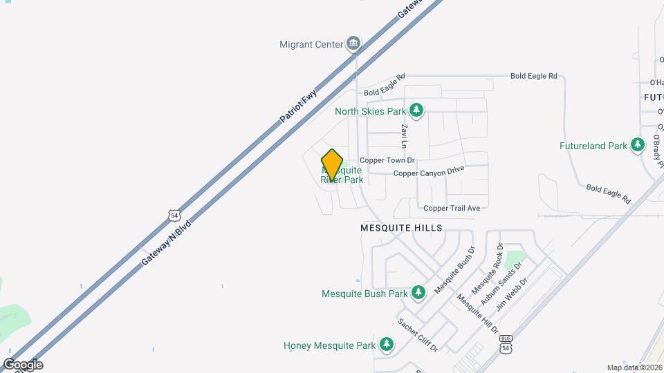 6981 Black Mesquite Dr Map and Location Details