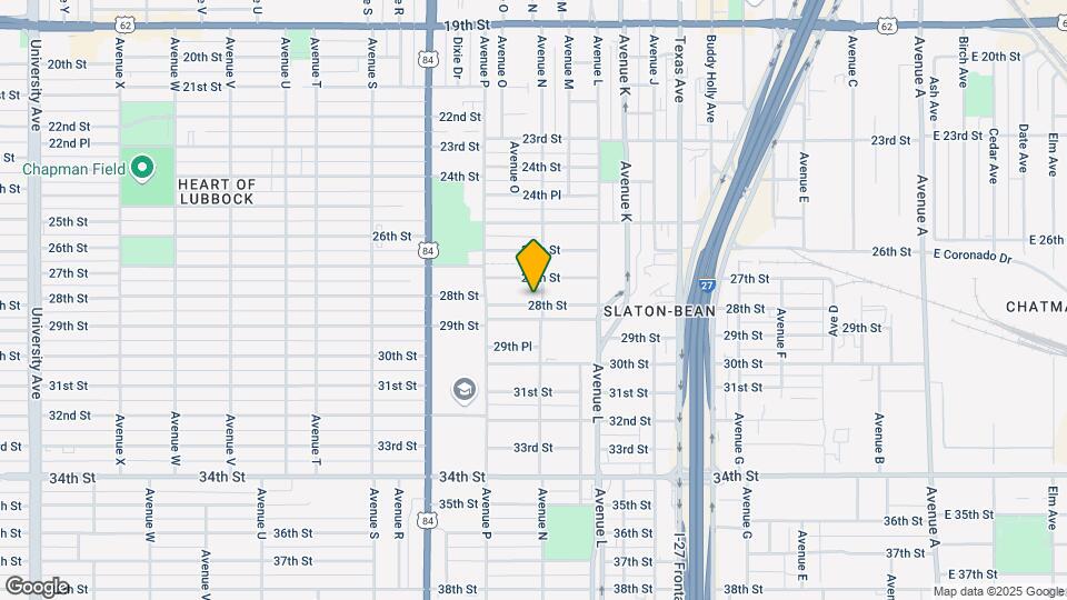 1504 28th St Map and Location Details
