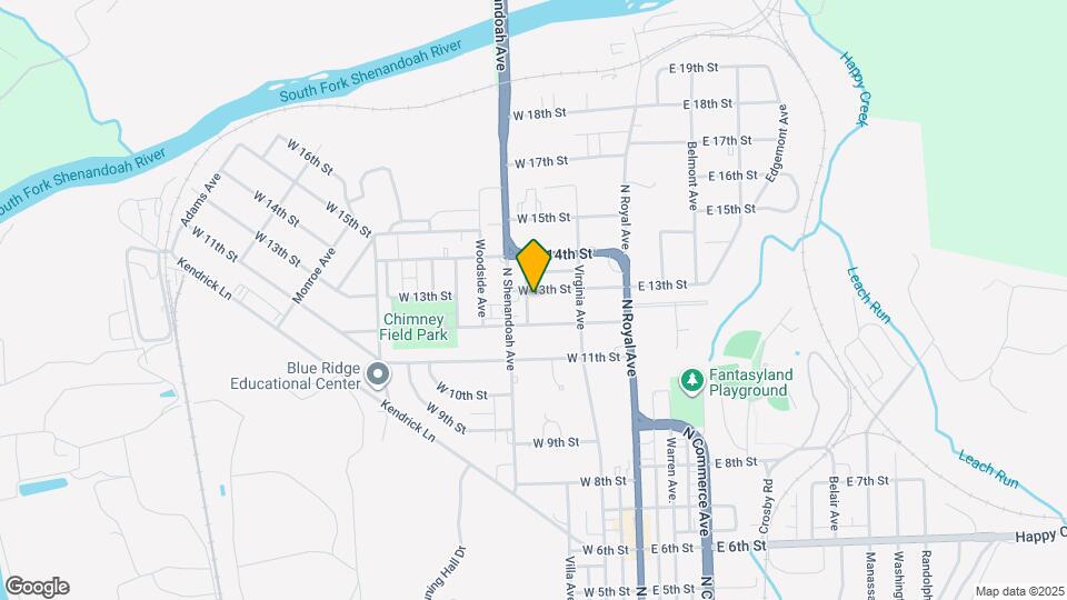 130 W 13th St Map and Location Details