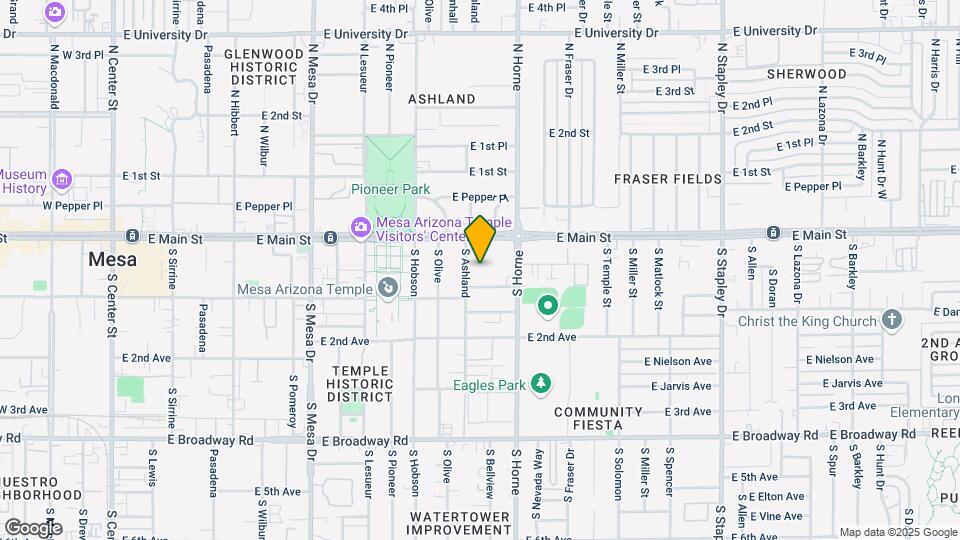 Ashland Manor Apartments Mapa y Detalles de la Ubicación