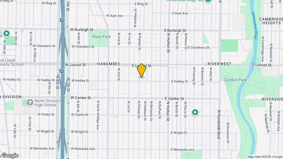 2804 N Palmer St Map and Location Details