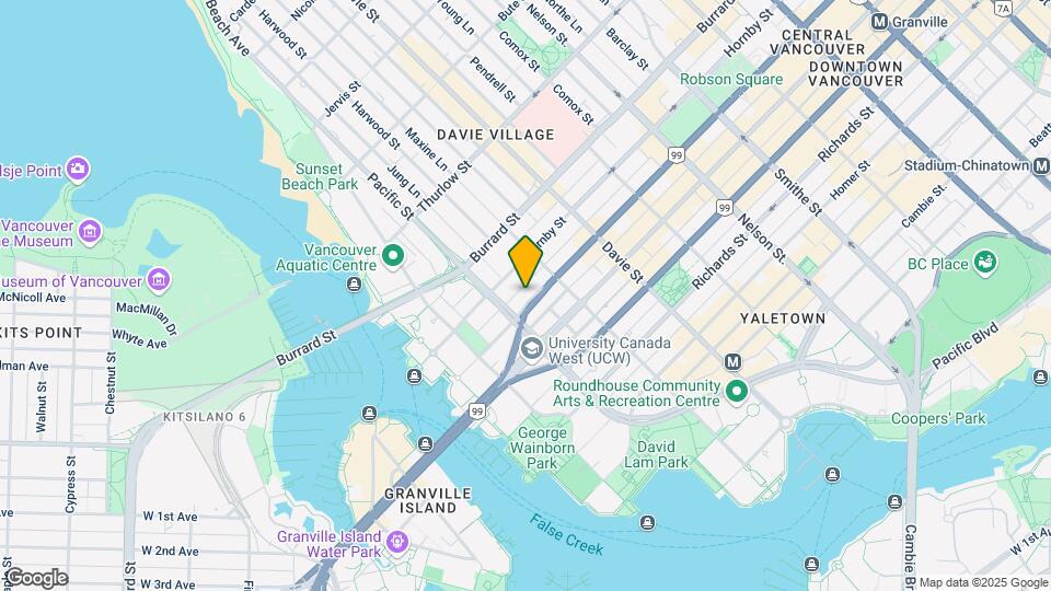 1335 Howe St Map and Location Details