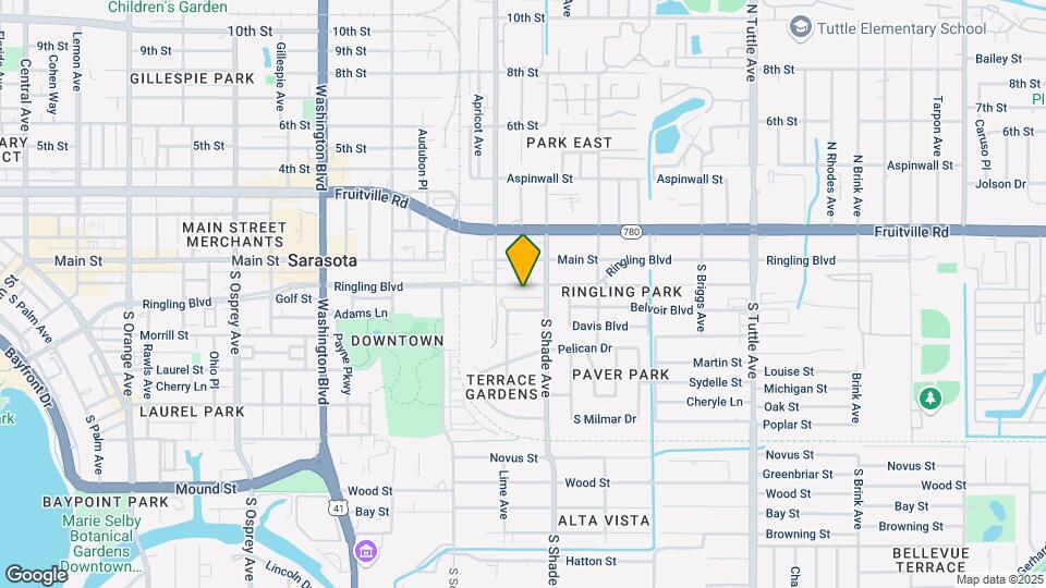 2304 Ringling Blvd Mapa y Detalles de la Ubicación