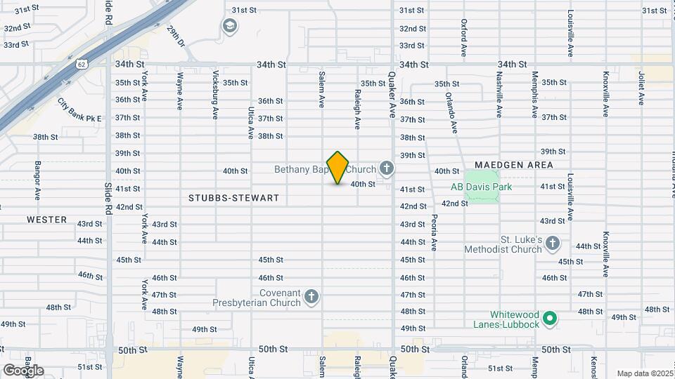 4515 40th St Map and Location Details