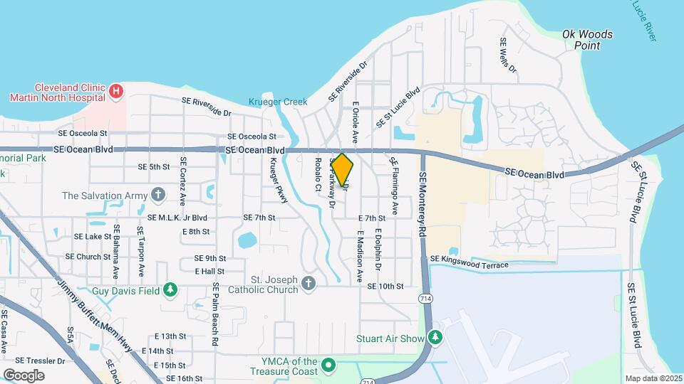 440 SE Fini Dr Map and Location Details