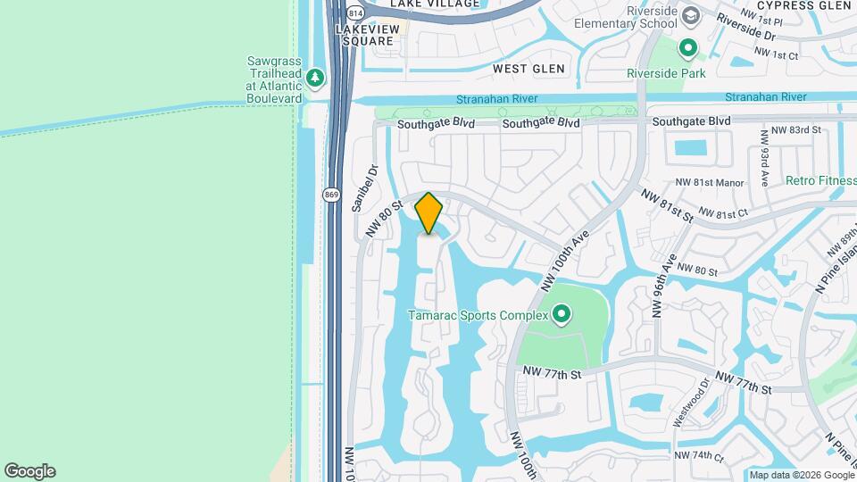 7831 Granville Dr Map and Location Details