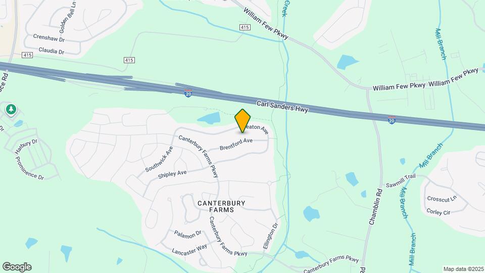 344 Brentford Ave Map and Location Details