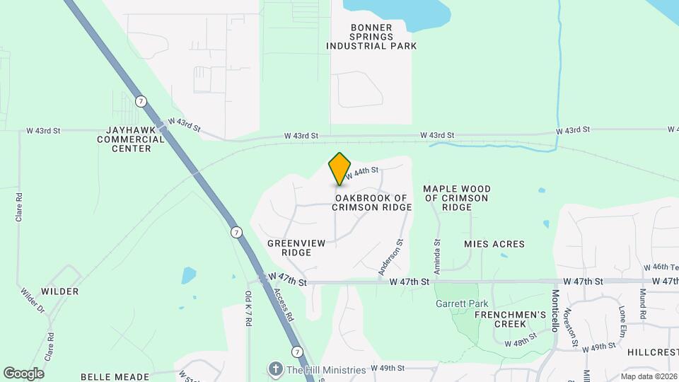 4415 Silverheel St Map and Location Details