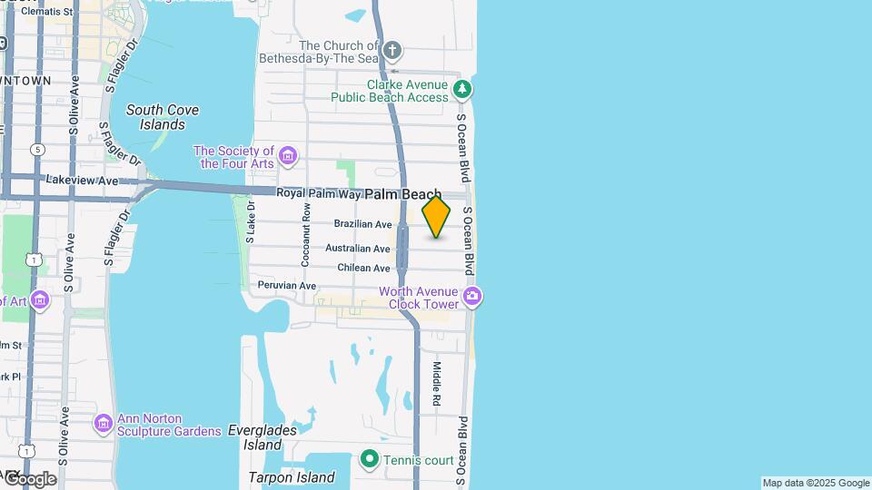 141 Australian Ave Map and Location Details