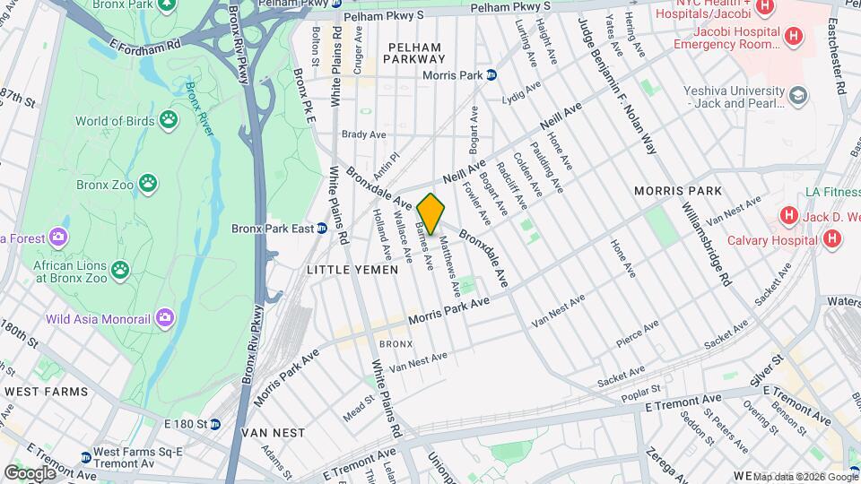 1902 Barnes Ave Map and Location Details