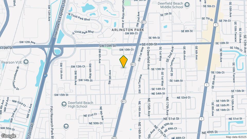 1331 S Dixie Hwy Mapa y Detalles de la Ubicación