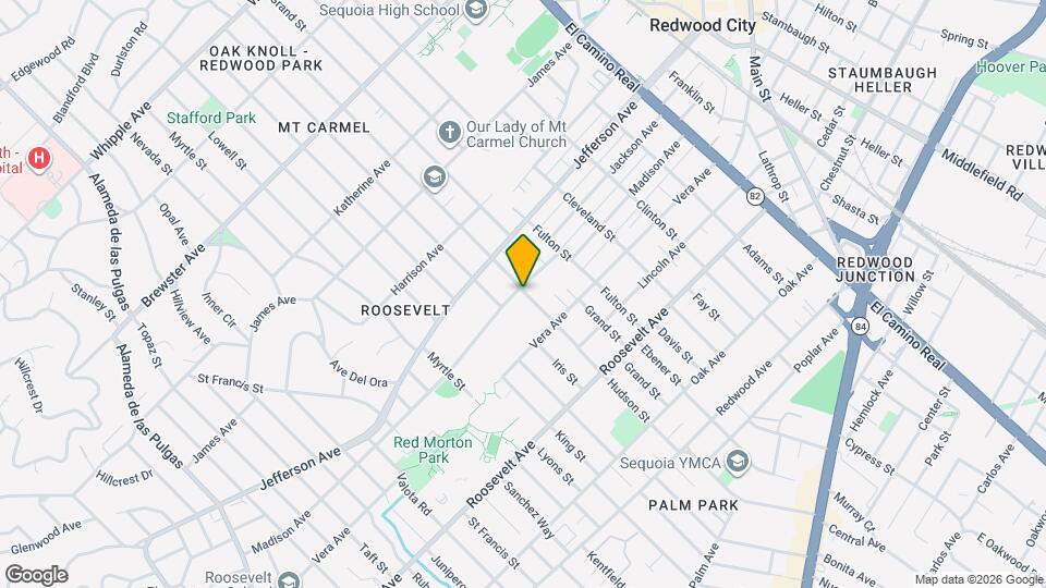 704 Hudson St Mapa y Detalles de la Ubicación