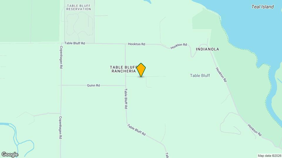 3041 Table Bluff Rd Map and Location Details