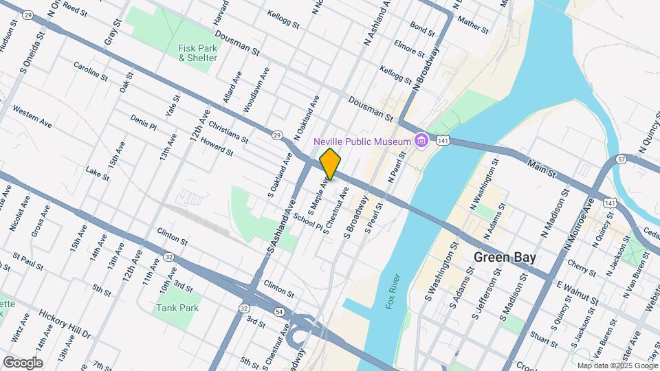 117-119 S Maple Ave Mapa y Detalles de la Ubicación