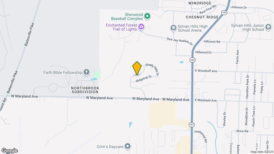 3061 Woodruff Creek Dr Map and Location Details