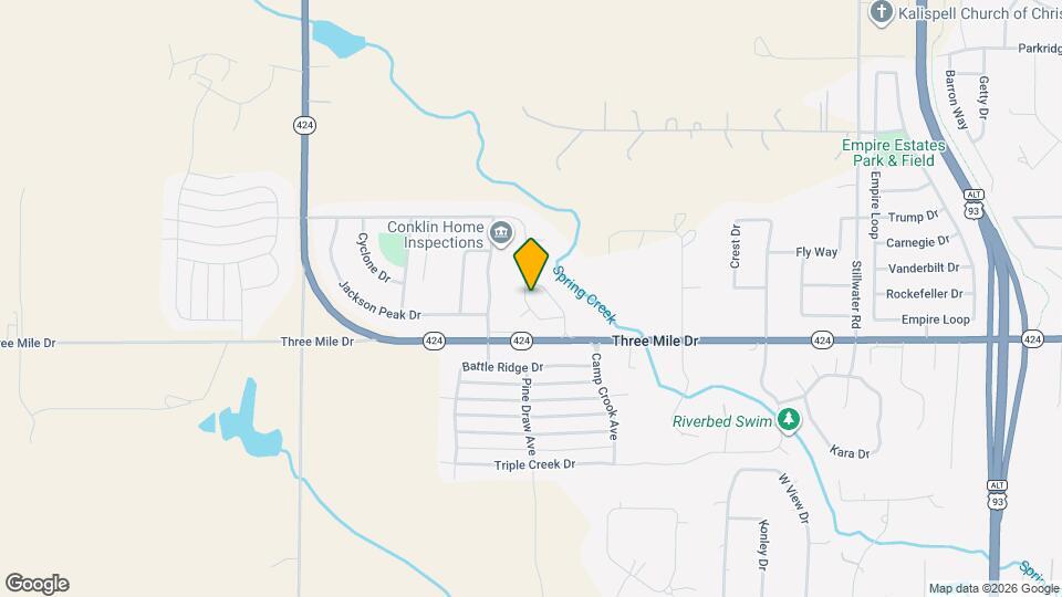 327 Mountain Vista Way Map and Location Details