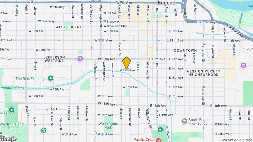 242 W 14th Ave Map and Location Details