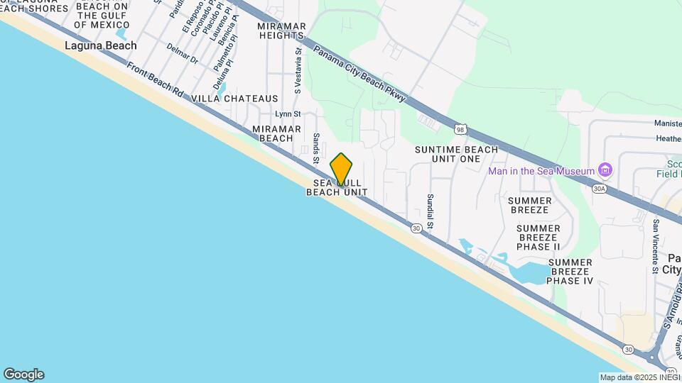 17705 Front Beach Rd Map and Location Details