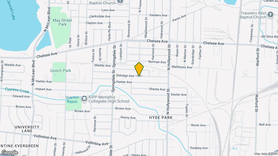 2321 Eldridge Ave Map and Location Details