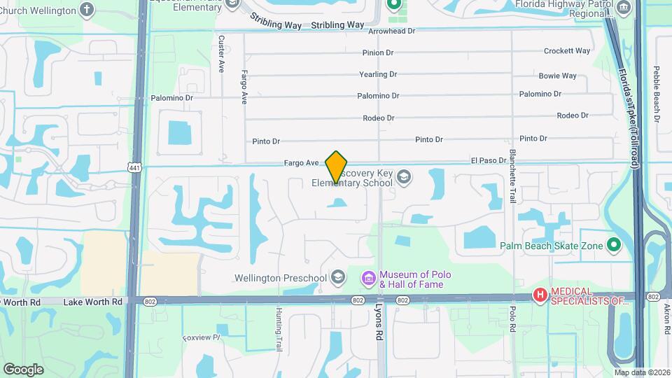 9033 Winding Woods Dr Map and Location Details