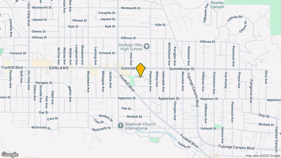 10445 Kailua Ln Map and Location Details