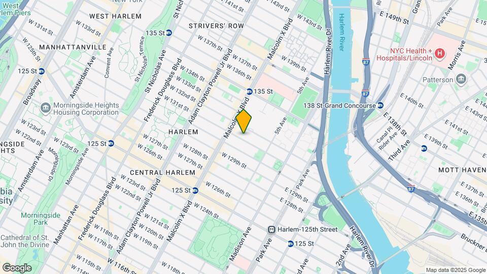 51 W 131st St Map and Location Details
