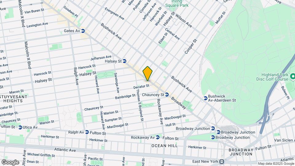 1668 Broadway-Unit -2F Map and Location Details
