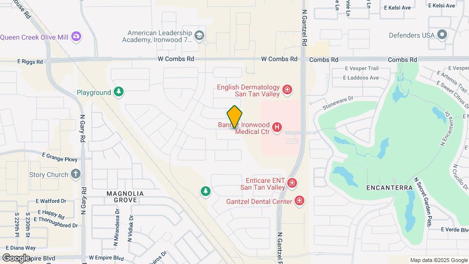 321 W Golden Aspen Dr Map and Location Details