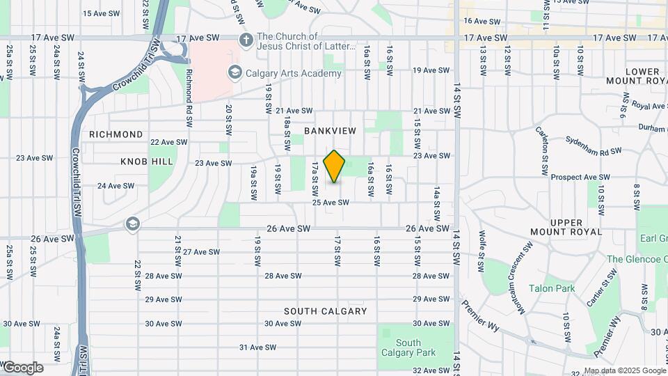 2511 17th St SW Map and Location Details
