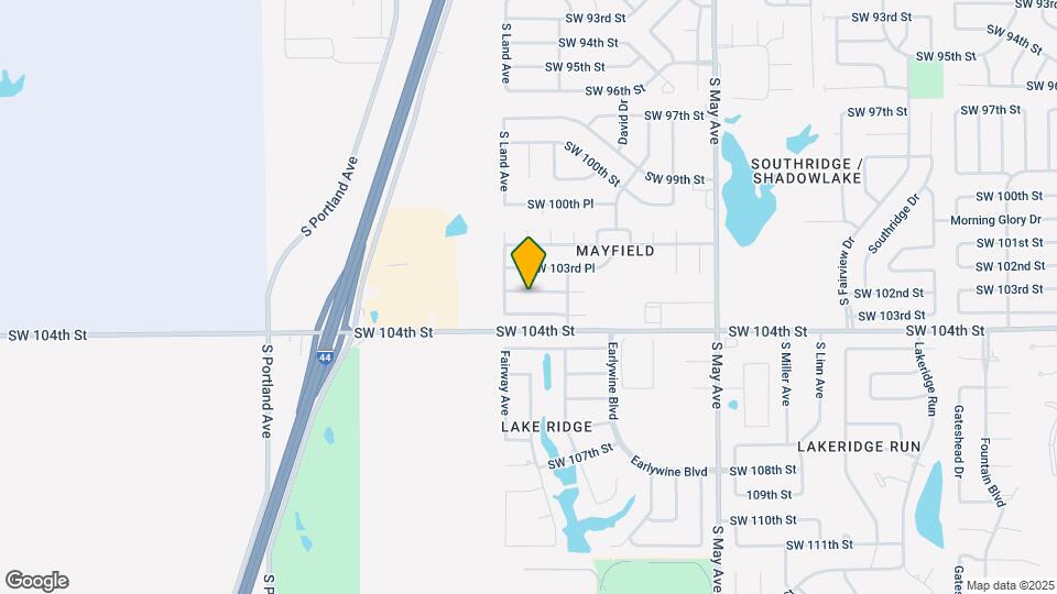 3208 SW 103rd St Map and Location Details