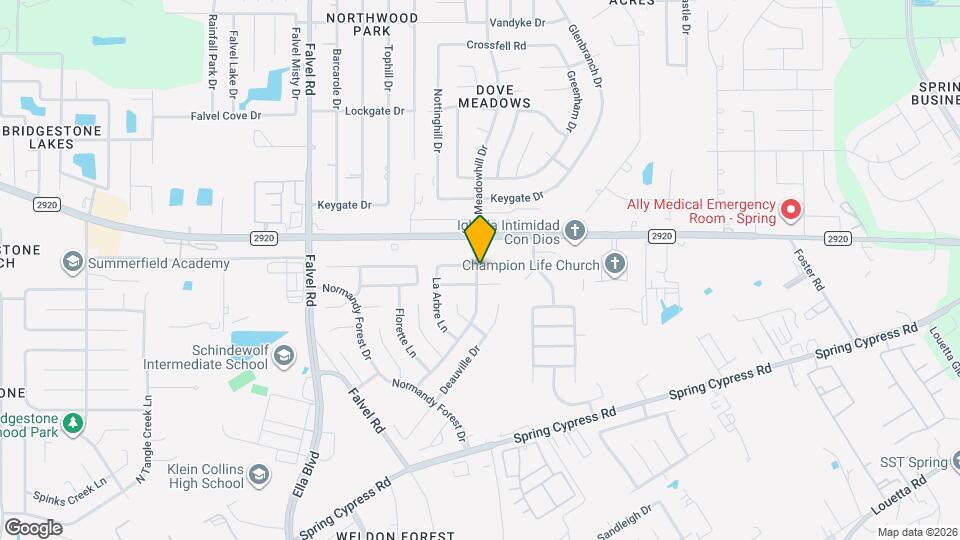 3327 La Seine Ln Map and Location Details