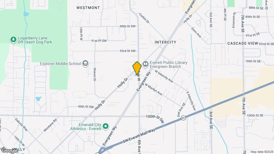 9512 4th Ave W Map and Location Details