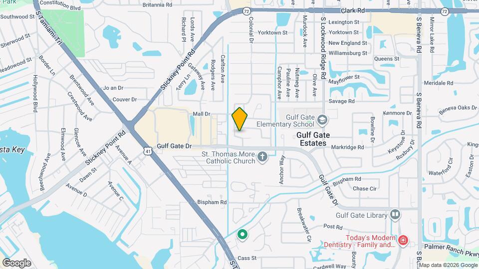 6611 Colonial Dr Mapa y Detalles de la Ubicación