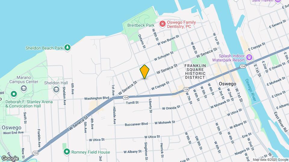 152 W Seneca St-Unit -4 Map and Location Details