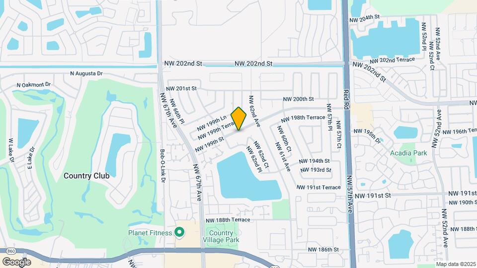 6270 NW 199th St Map and Location Details